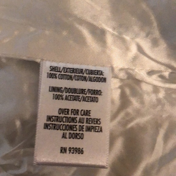 CASUAL CORNER Vintage BEAUTIFUL Blazer 🦋 Blue & White Floral SZ 12 EUC - Picture 8 of 10